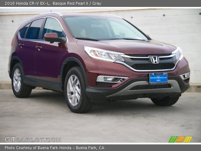 2016 Honda CR-V EX-L in Basque Red Pearl II