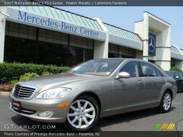 2007 Mercedes-Benz S 550 Sedan in Pewter Metallic