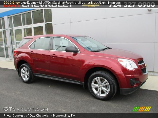 2010 Chevrolet Equinox LS AWD in Cardinal Red Metallic