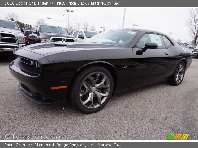 2016 Dodge Challenger R/T Plus in Pitch Black