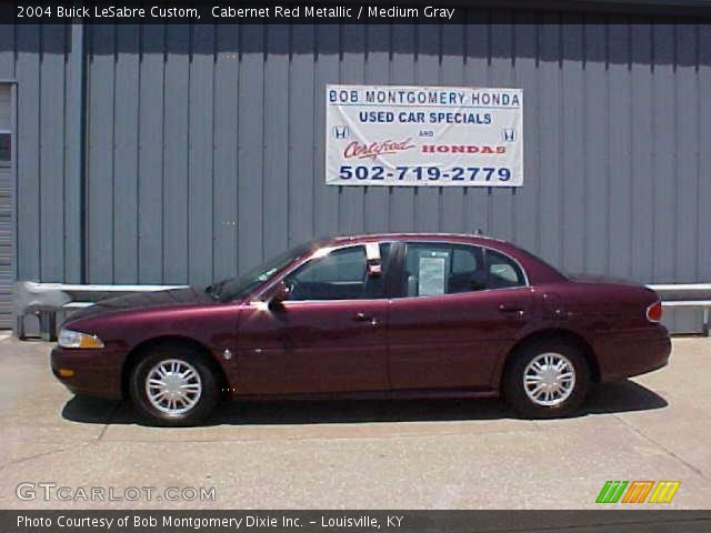 2004 Buick LeSabre Custom in Cabernet Red Metallic