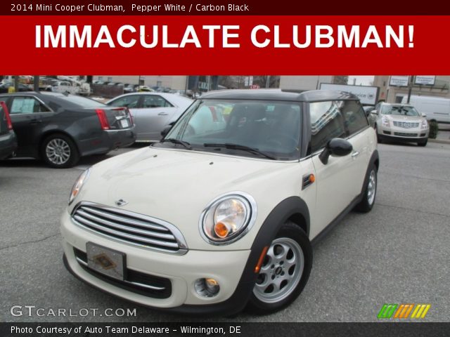2014 Mini Cooper Clubman in Pepper White