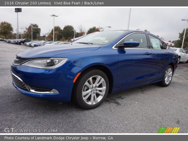 2016 Chrysler 200 Limited in Vivid Blue Pearl