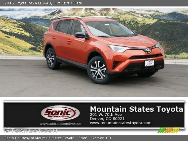 2016 Toyota RAV4 LE AWD in Hot Lava