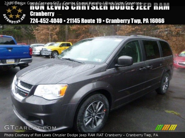 2016 Dodge Grand Caravan SXT in Granite Crystal Metallic
