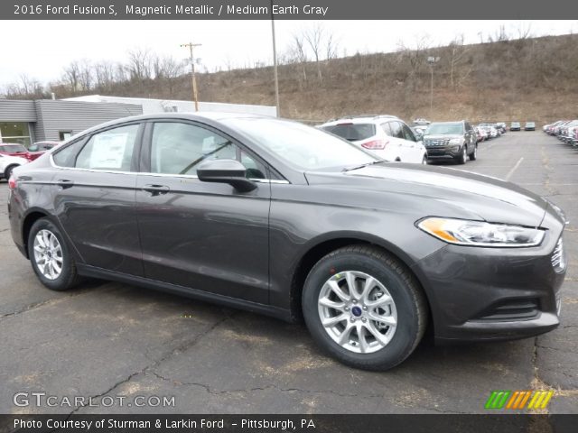 2016 Ford Fusion S in Magnetic Metallic