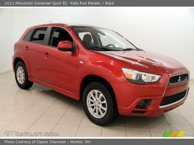2011 Mitsubishi Outlander Sport ES in Rally Red Metallic