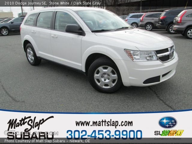 2010 Dodge Journey SE in Stone White