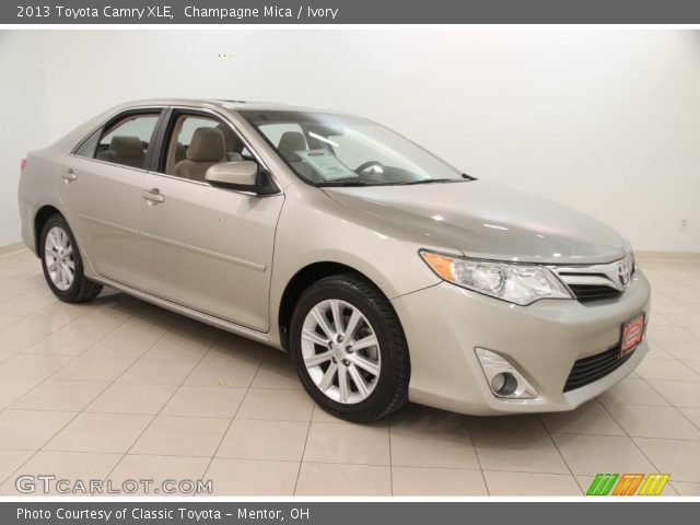 2013 Toyota Camry XLE in Champagne Mica