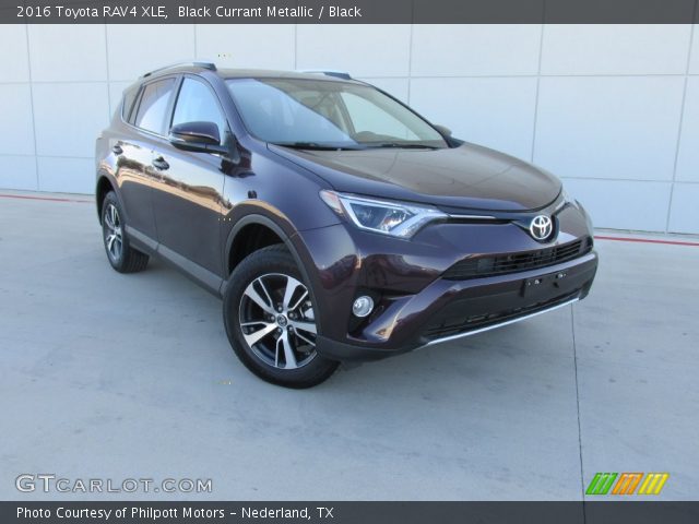 2016 Toyota RAV4 XLE in Black Currant Metallic