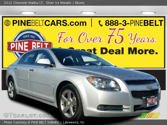 2012 Chevrolet Malibu LT in Silver Ice Metallic
