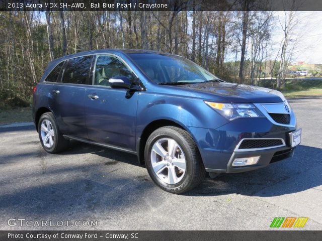 2013 Acura MDX SH-AWD in Bali Blue Pearl
