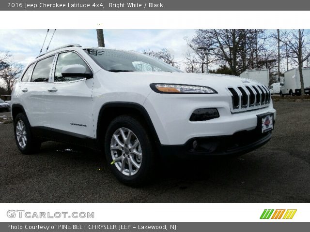 2016 Jeep Cherokee Latitude 4x4 in Bright White