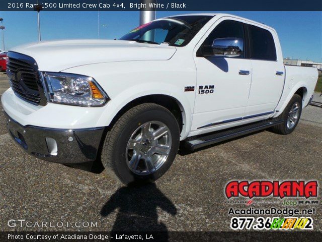 2016 Ram 1500 Limited Crew Cab 4x4 in Bright White