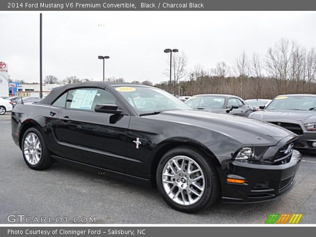 2014 Ford Mustang V6 Premium Convertible in Black