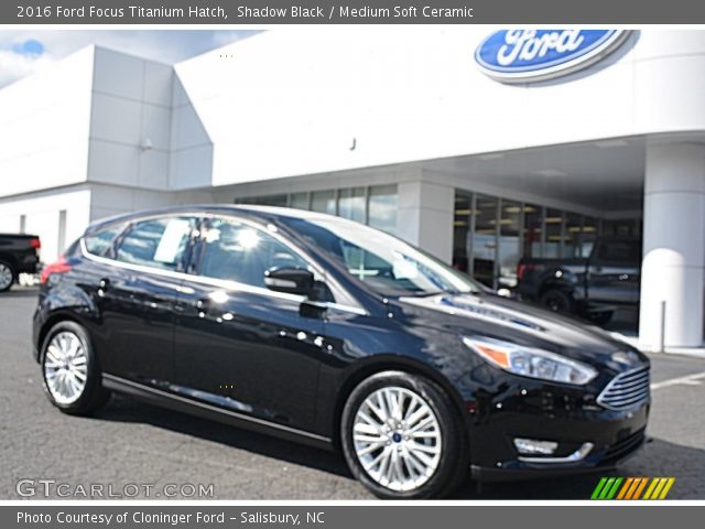 2016 Ford Focus Titanium Hatch in Shadow Black