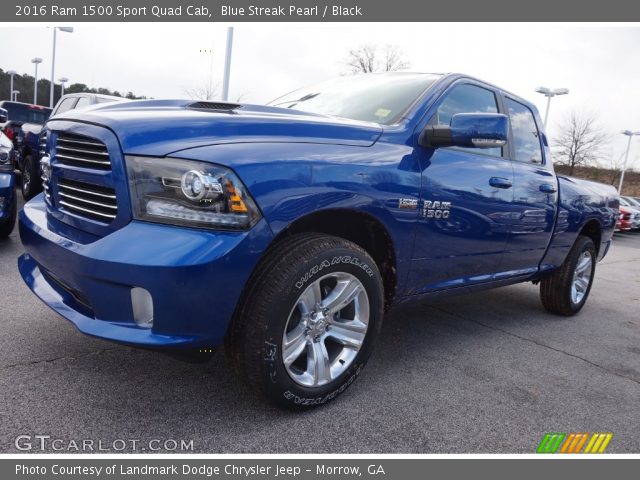 2016 Ram 1500 Sport Quad Cab in Blue Streak Pearl