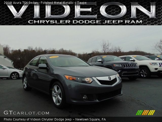 2010 Acura TSX Sedan in Polished Metal Metallic