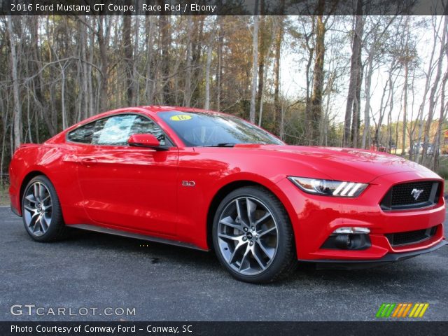 2016 Ford Mustang GT Coupe in Race Red