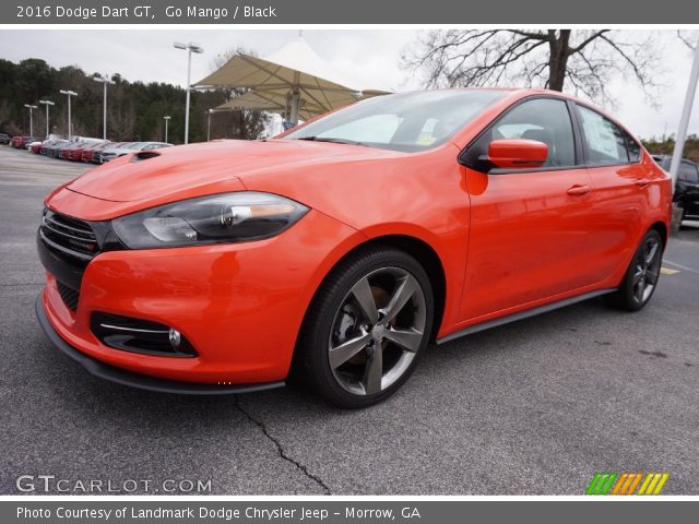 2016 Dodge Dart GT in Go Mango