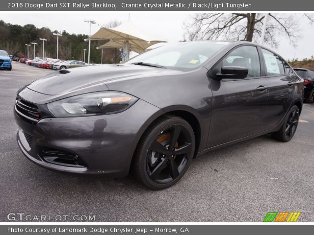 2016 Dodge Dart SXT Rallye Blacktop in Granite Crystal Metallic
