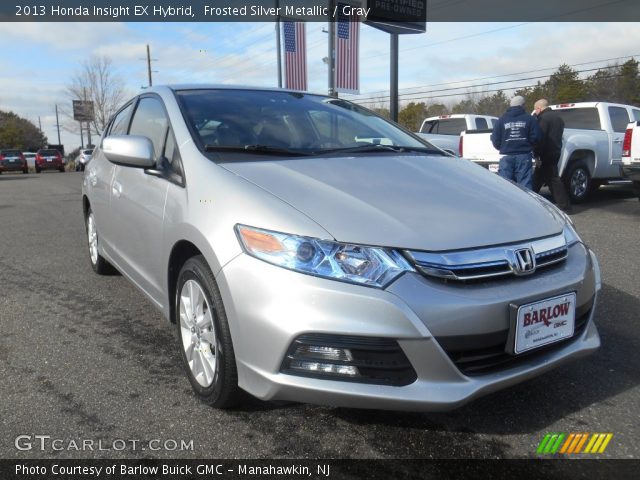 2013 Honda Insight EX Hybrid in Frosted Silver Metallic