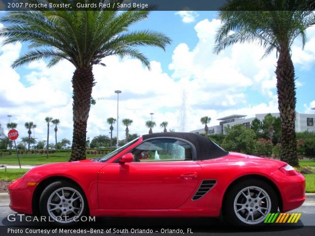 2007 Porsche Boxster  in Guards Red