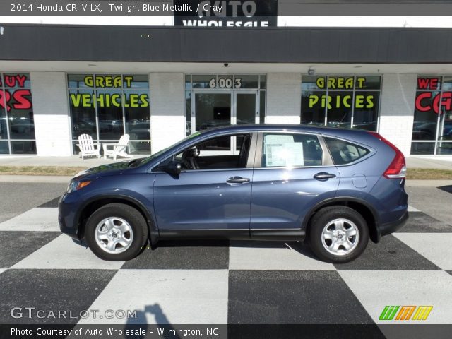 2014 Honda CR-V LX in Twilight Blue Metallic