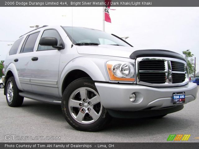 2006 Dodge Durango Limited 4x4 in Bright Silver Metallic