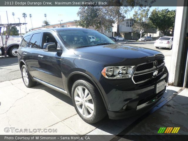 2013 Dodge Durango Crew in Maximum Steel Metallic
