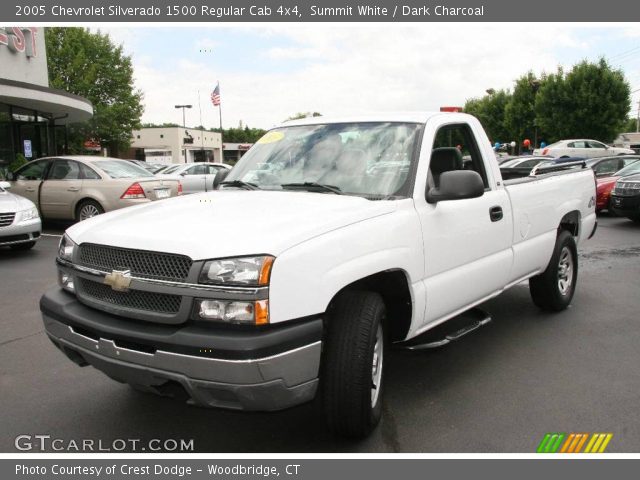 2005 Chevrolet Silverado 1500 Regular Cab 4x4 in Summit White