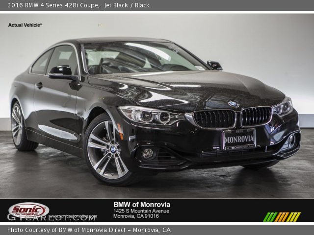 2016 BMW 4 Series 428i Coupe in Jet Black