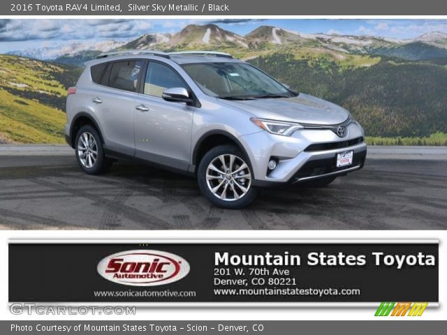 2016 Toyota RAV4 Limited in Silver Sky Metallic