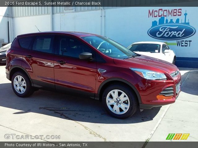 2016 Ford Escape S in Sunset Metallic