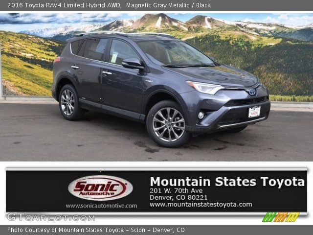 2016 Toyota RAV4 Limited Hybrid AWD in Magnetic Gray Metallic
