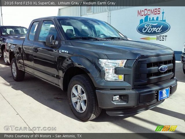 2016 Ford F150 XL SuperCab in Lithium Gray