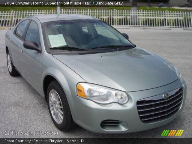 2004 Chrysler Sebring LX Sedan in Satin Jade Pearl