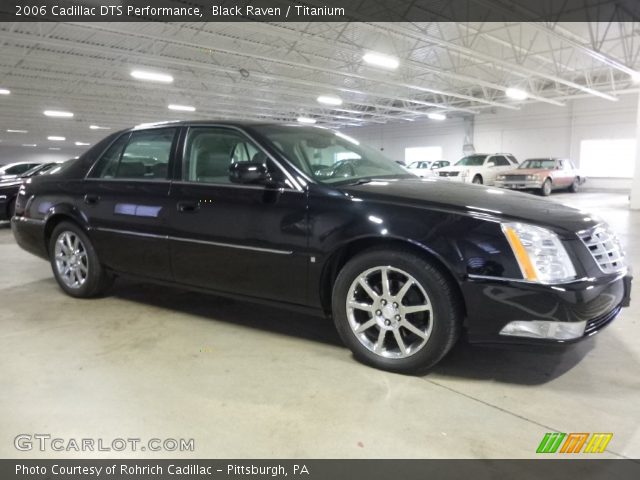 2006 Cadillac DTS Performance in Black Raven