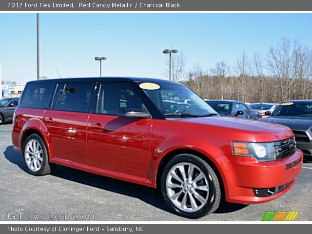 2012 Ford Flex Limited in Red Candy Metallic