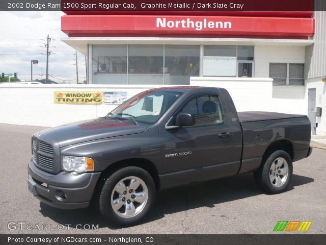 2002 Dodge Ram 1500 Sport Regular Cab in Graphite Metallic