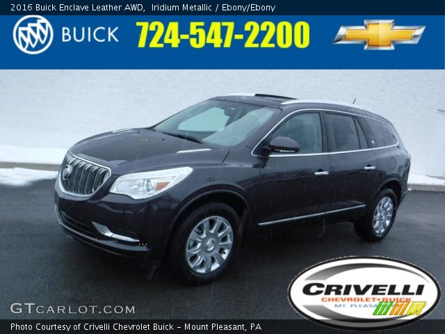 2016 Buick Enclave Leather AWD in Iridium Metallic