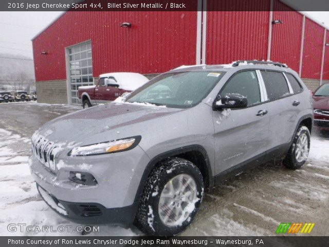 2016 Jeep Cherokee Sport 4x4 in Billet Silver Metallic
