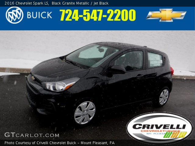 2016 Chevrolet Spark LS in Black Granite Metallic