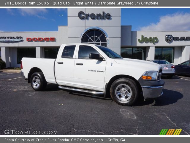 2011 Dodge Ram 1500 ST Quad Cab in Bright White