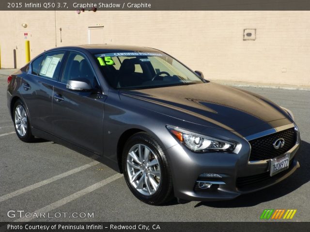2015 Infiniti Q50 3.7 in Graphite Shadow