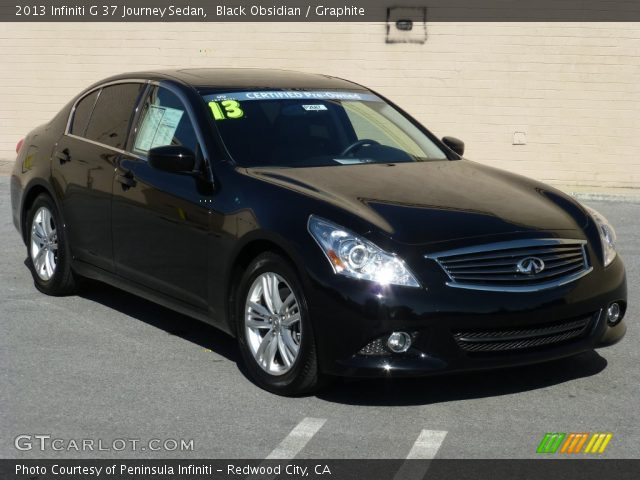 2013 Infiniti G 37 Journey Sedan in Black Obsidian