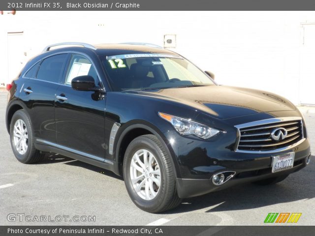 2012 Infiniti FX 35 in Black Obsidian