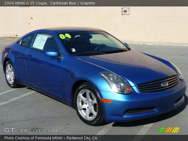 2004 Infiniti G 35 Coupe in Caribbean Blue