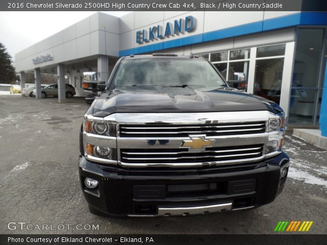 2016 Chevrolet Silverado 2500HD High Country Crew Cab 4x4 in Black