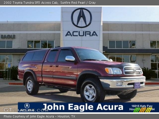 2002 Toyota Tundra SR5 Access Cab in Sunfire Red Pearl